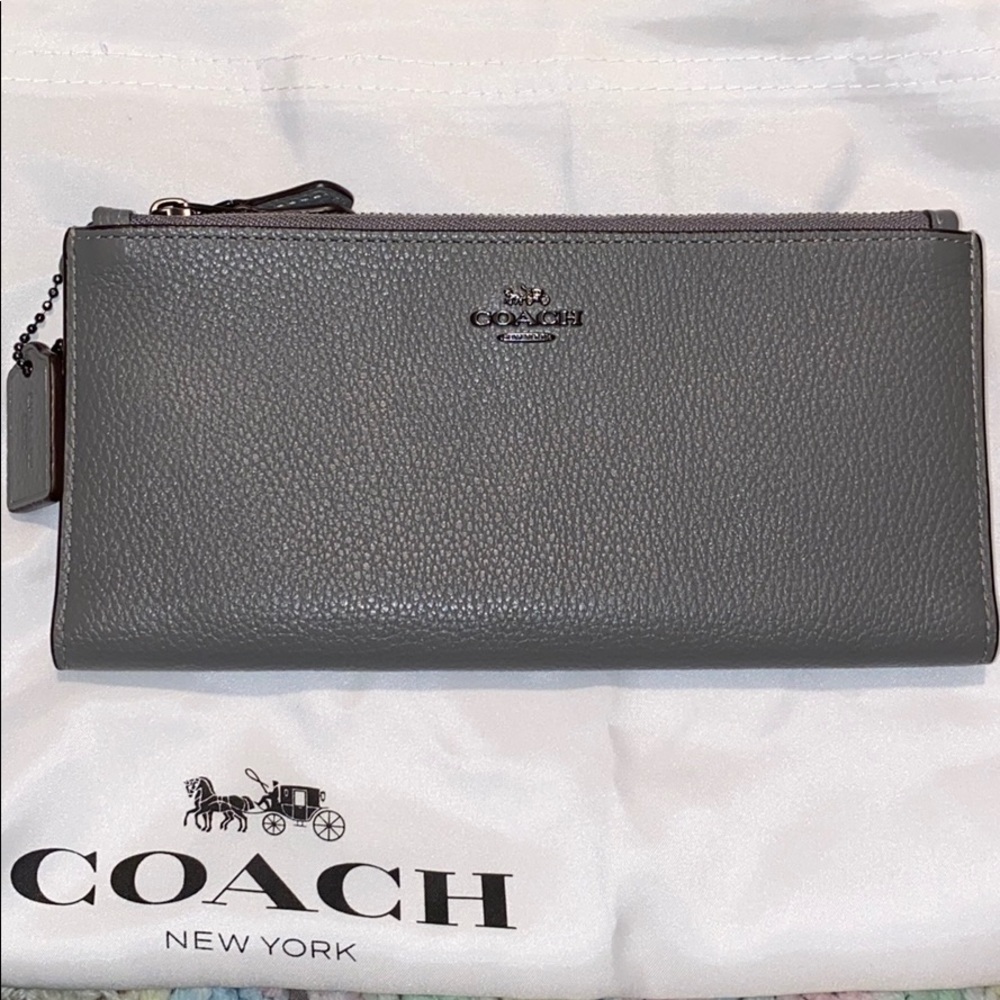 Coach Double Zip Wallet
